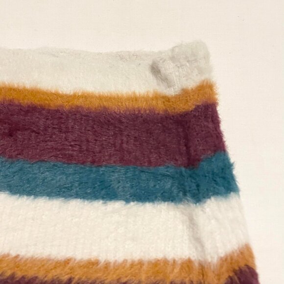 Free People Fig Jam Combo Ciara Fuzzy Mini Skirt Size Small - Picture 12 of 16